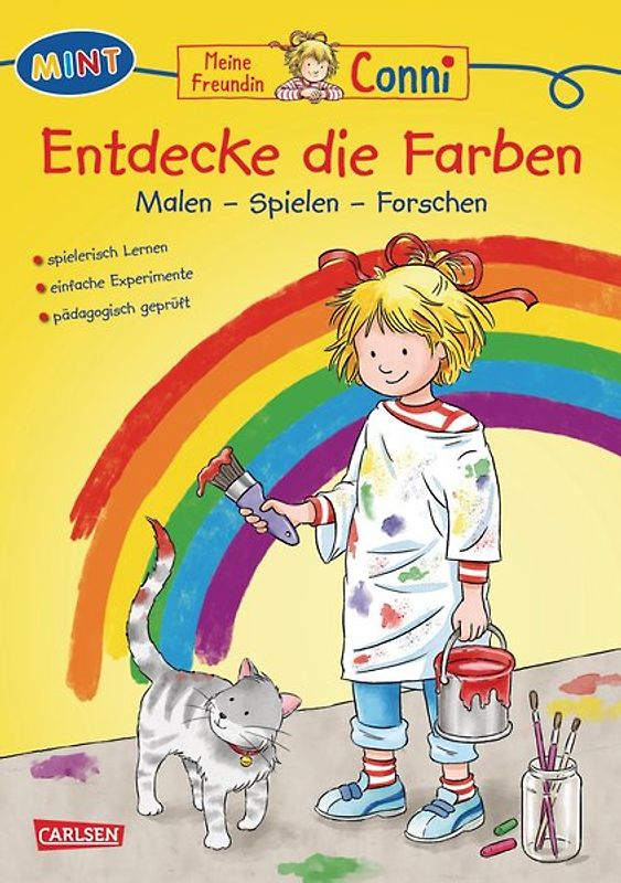 Conni Gelbe Reihe (Beschäftigungsbuch): MINT - Entdecke die Farben