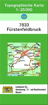 TK25 7833 Fürstenfeldbruck