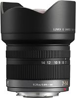 Panasonic Lumix G 7-14 mm F4.0 75 mm Filtergewinde (Micro Four Thirds Anschluss) schwarz