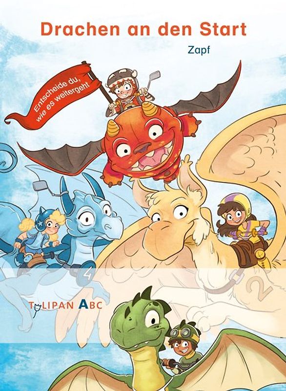 Drachen an den Start