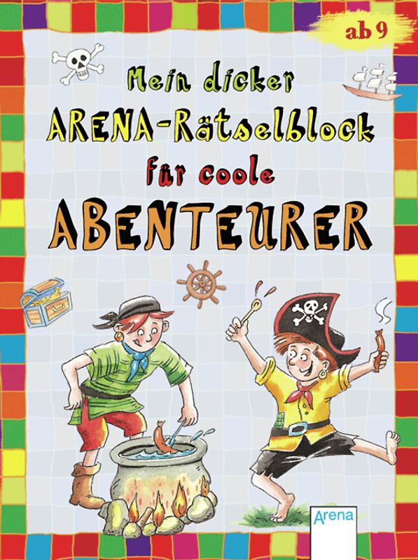 Mein dicker Arena Rätselblock für coole Abenteurer