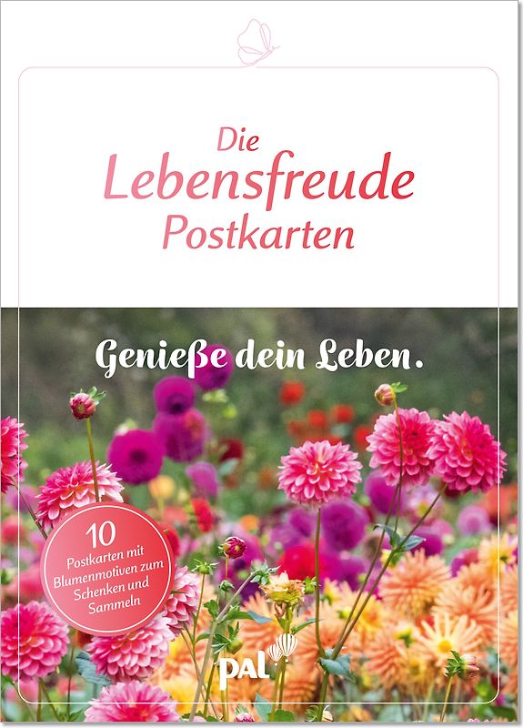 Die Lebensfreude-Postkarten. Genieße dein Leben.