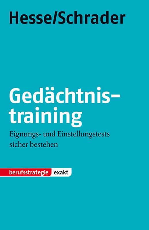 STARK Hesse/Schrader: EXAKT - Gedächtnistraining