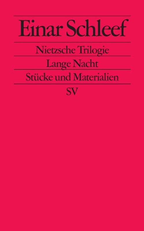 Nietzsche Trilogie. Lange Nacht