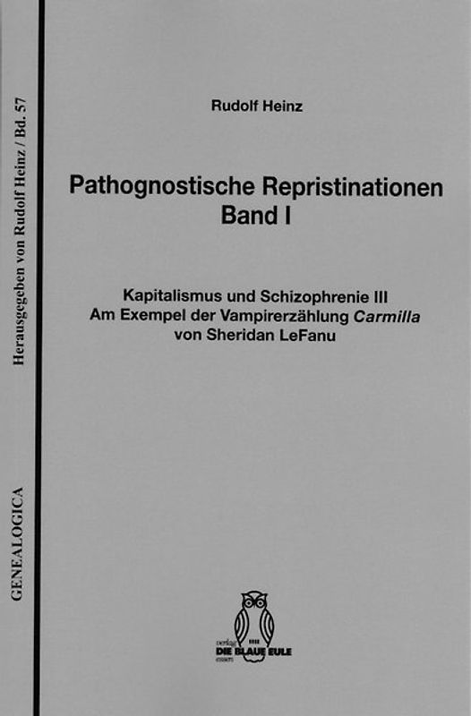 Pathognostische Repristinationen Band I