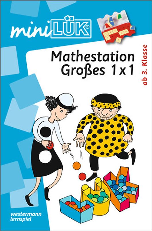 miniLÜK-Übungshefte / miniLÜK. Mathematik / 3./4. Klasse - Mathematik: Mathestation Großes 1 x 1
