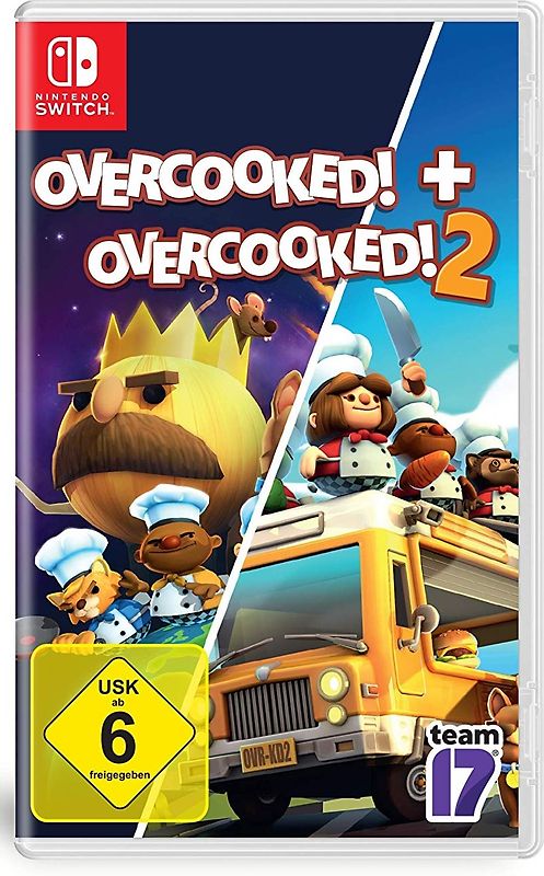 Overcooked + Overcooked 2 Nintendo Switch