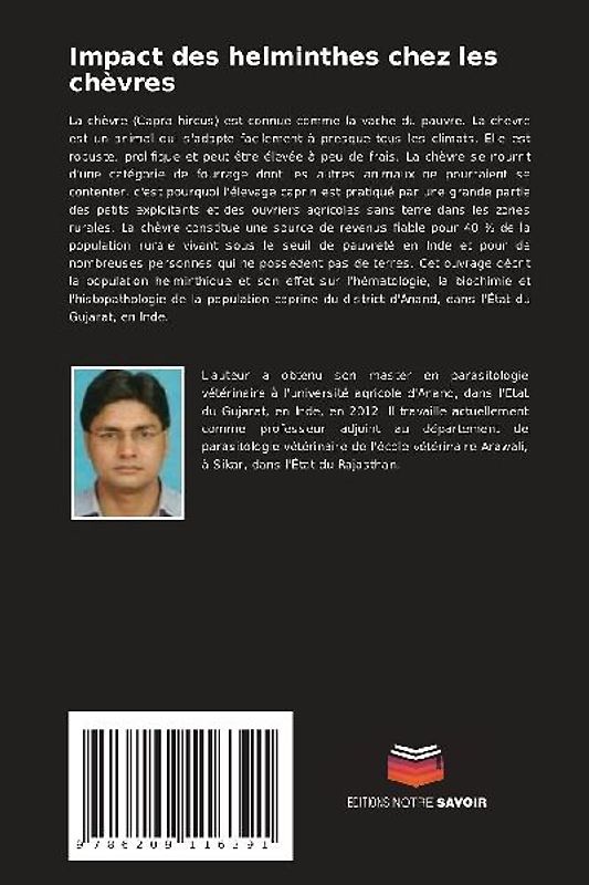 Impact des helminthes chez les chèvres