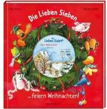 Die Lieben Sieben...feiern Weihnachten! (Buch mit DVD)