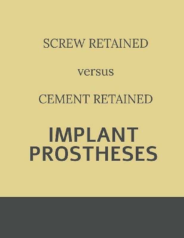 Implant retained Prostheses
