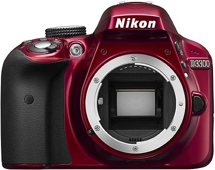 Nikon D3300 SLR-Digitale camera body rouge