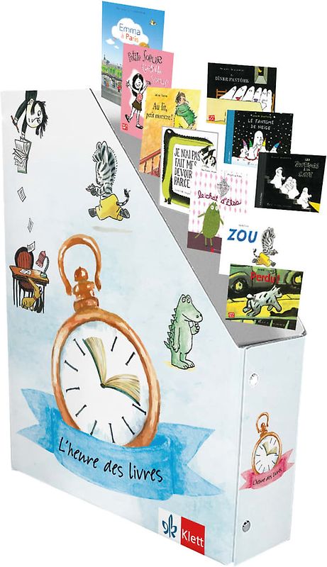 L’heure des livres - coffret d’albums