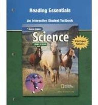 Glencoe Iscience, Level Green, Grade 7, Reading Essentials, Student Edition