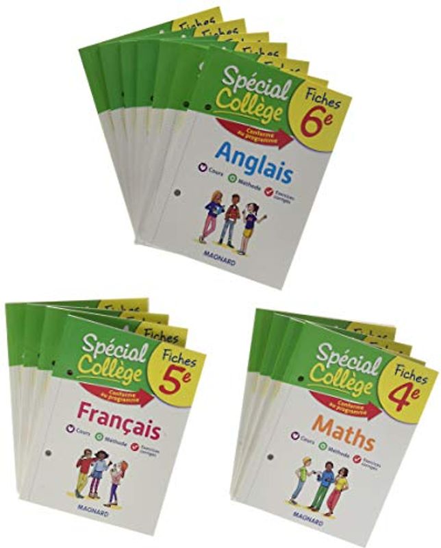 LOT* PACK SPÉCIAL COLLEGE 15 VOL OCTOBRE 2019