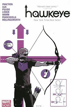 Hawkeye Volume 1 Oversized HC (Marvel Now) (Hawkeye (Marvel Now!)) - Fraction, Matt