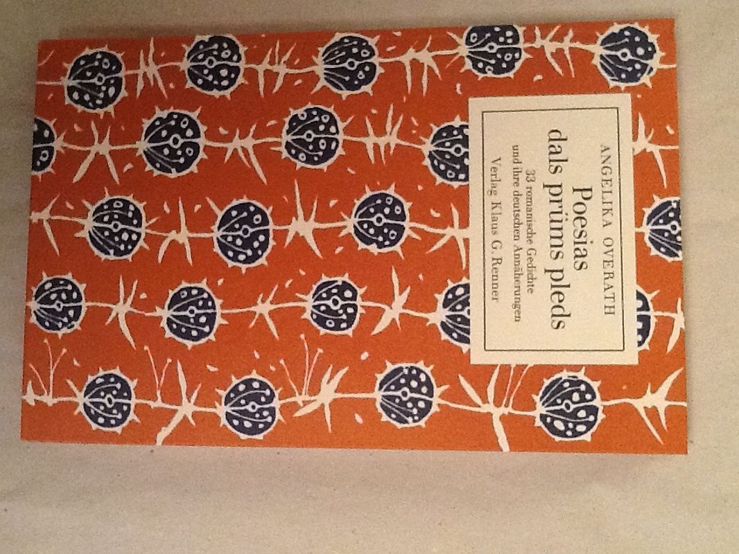 Poesias dals prüms pleds