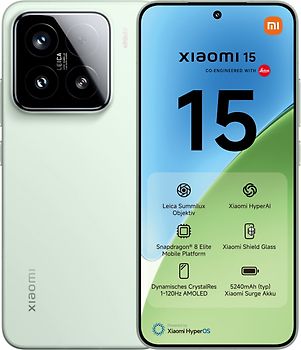 Xiaomi 15 Doble SIM 512GB verde