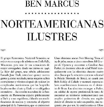 Norteamericanas ilustres