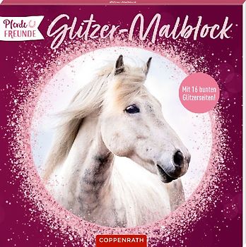 Glitzer-Malblock