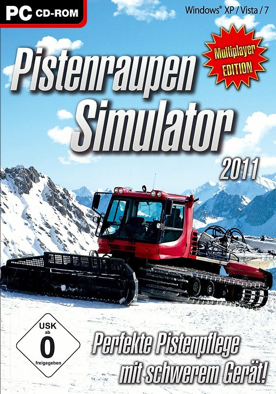 Pistenraupen Simulator 2011 PC Spiele