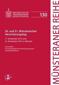 30. und 31. Münsterischer Versicherungstag