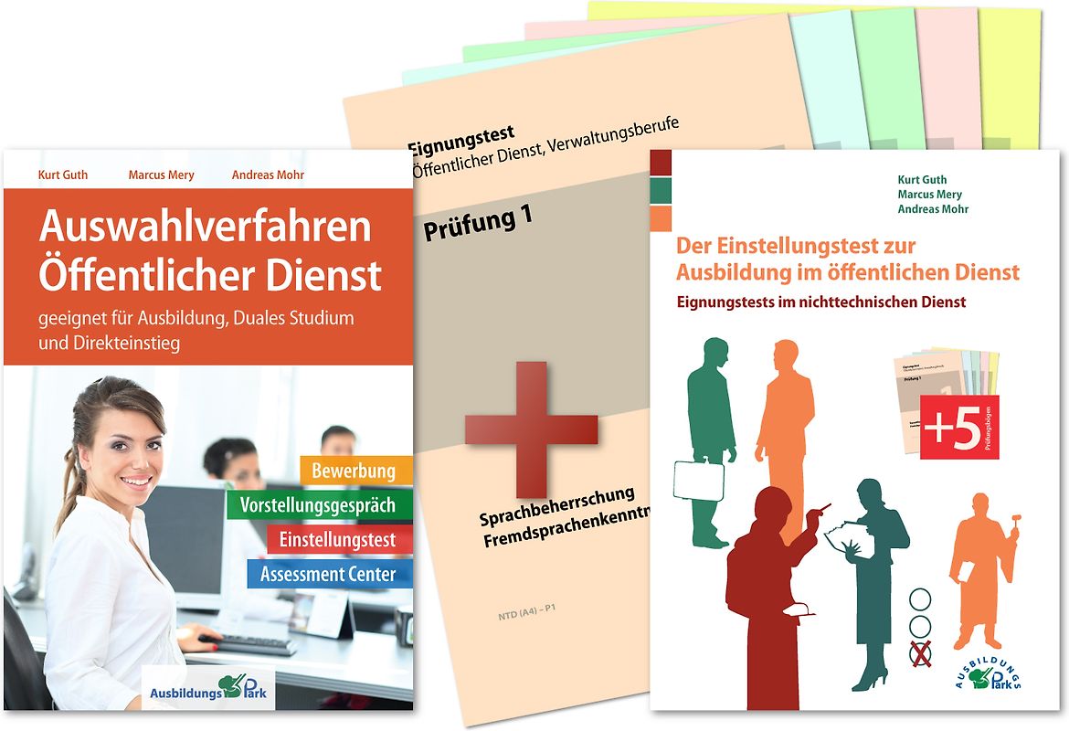 Auswahlverfahren und Einstellungstest Öffentlicher Dienst – alles in einem Paket