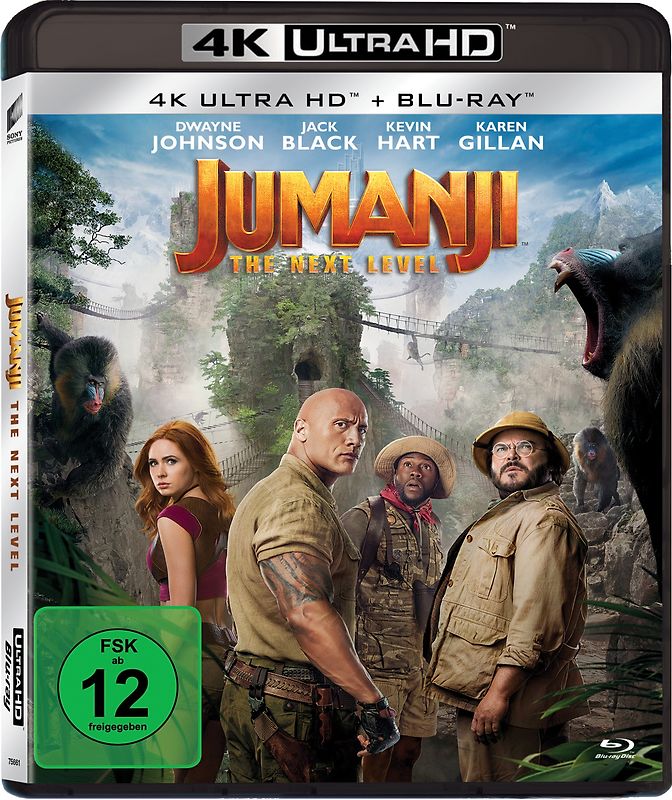 Jumanji: The Next Level 4K [inkl. Blu-ray] 4K Ultra HD Blu-ray