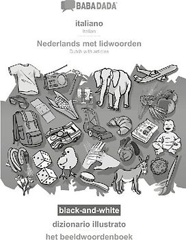 italiano - Nederlands met lidwoorden, dizionario illustrato, BW