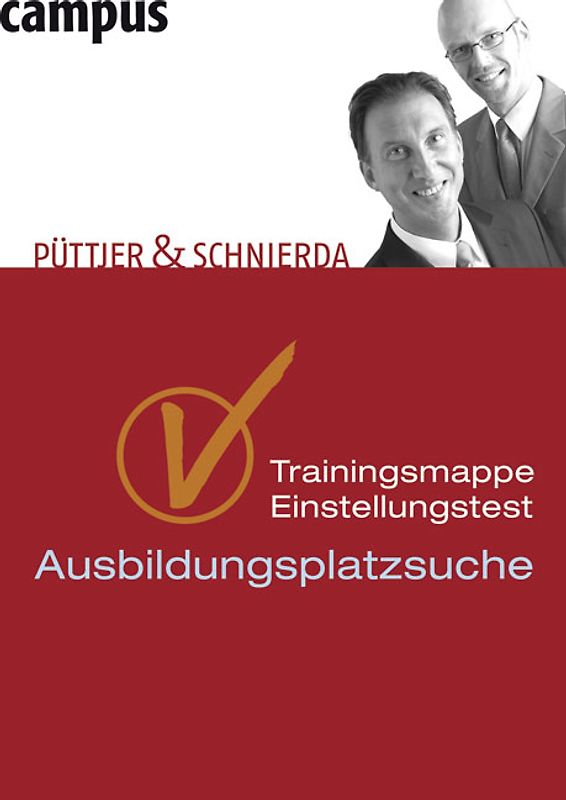 Trainingsmappe Einstellungstest für die Ausbildungsplatzsuche