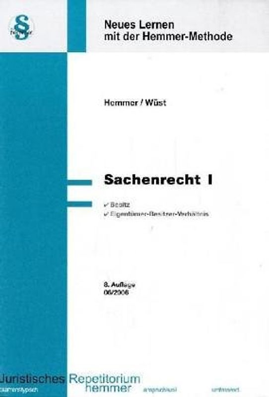 Sachenrecht I