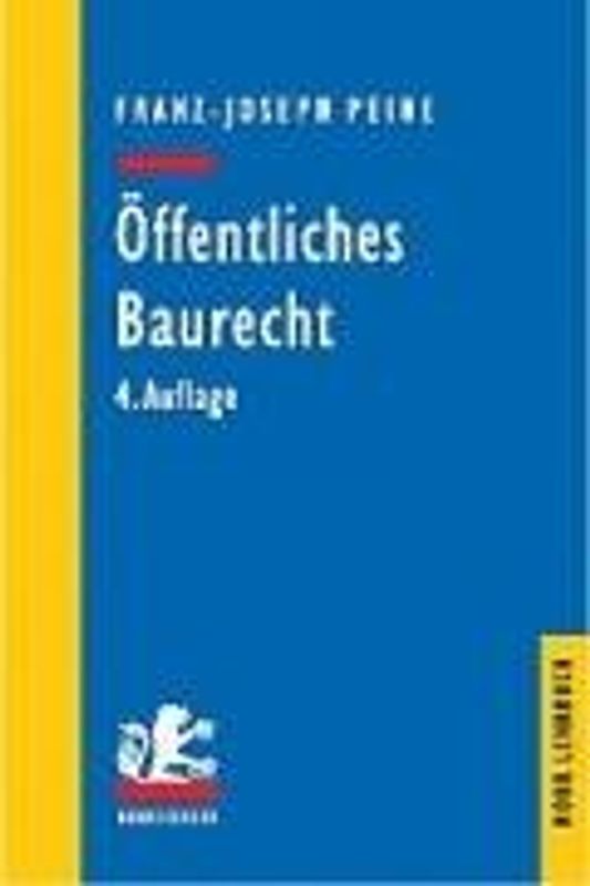 Öffentliches Baurecht
