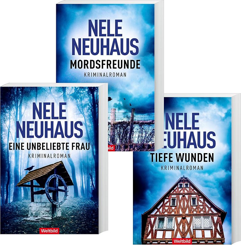 Eine unbeliebte Frau / Mordsfreunde / Tiefe Wunden [3 Bücher]