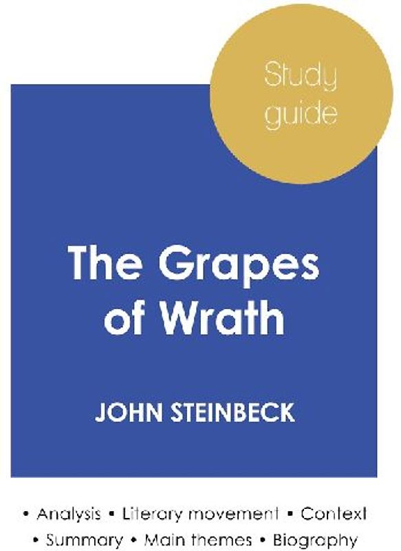 Study guide The Grapes of Wrath by John Steinbeck (in-depth literary analysis and complete summary)
