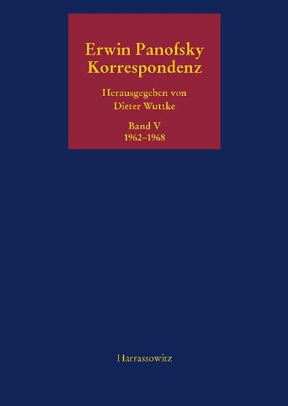 Korrespondenz 1962-1968