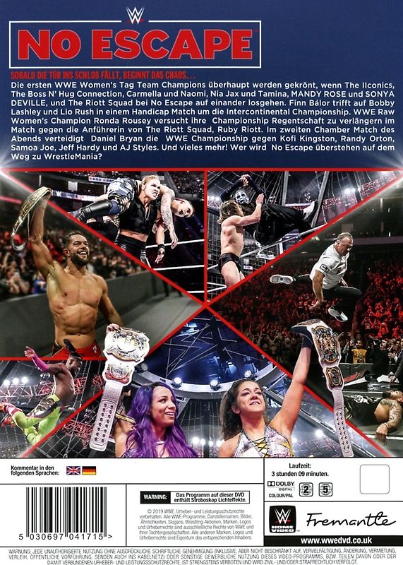 WWE: Elimination Chamber-No Escape DVD