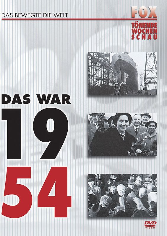 Fox Tönende Wochenschau 1954 Jahreschronik - Das war 1954 DVD