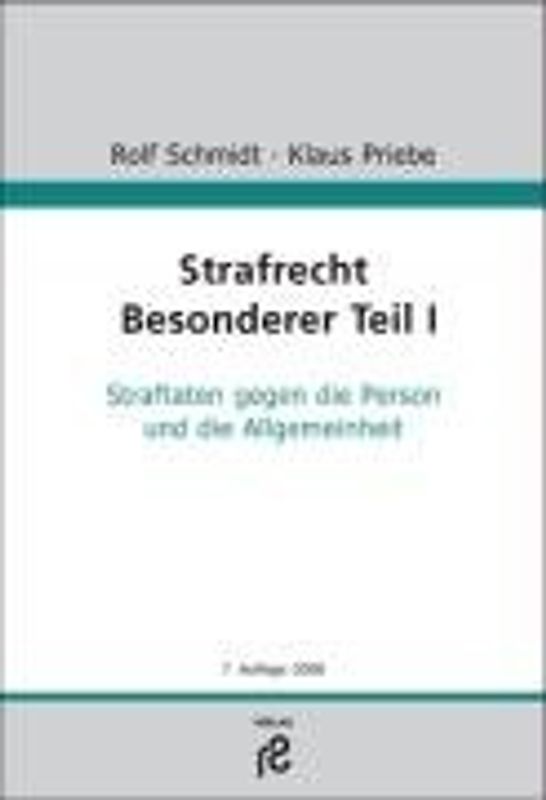 Strafrecht Besonderer Teil I