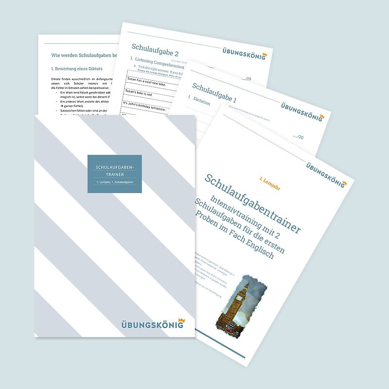 Englisch, 5. Klasse: Intensivtraining / Schulaufgabentrainer