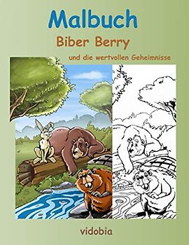 Malbuch - Biber Berry und die wertvollen Geheimnisse