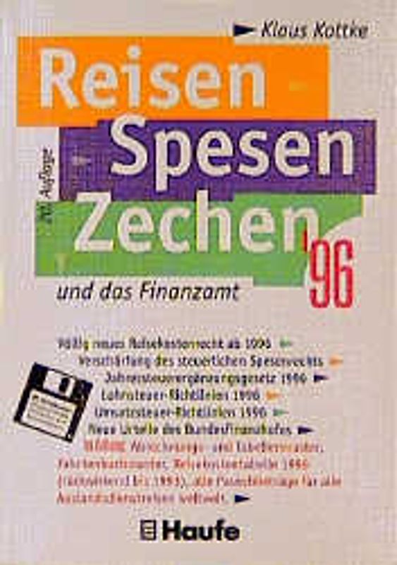 Reisen, Spesen, Zechen und das Finanzamt