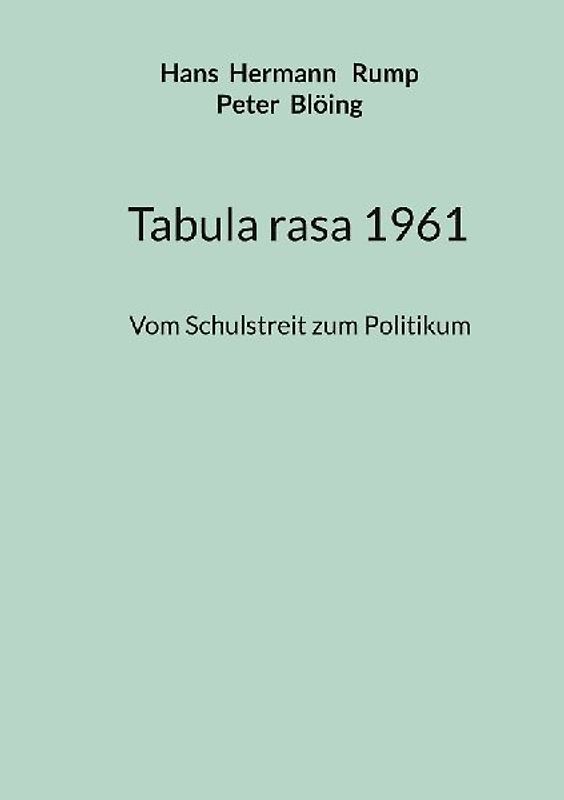 Tabula rasa 1961