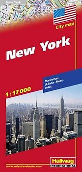 New York Stadtplan 1:17 000