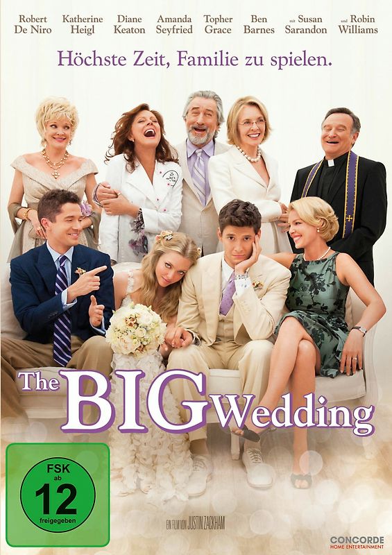 The Big Wedding DVD