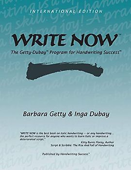 WRITE NOW: The Getty-Dubay Program for Handwriting Success