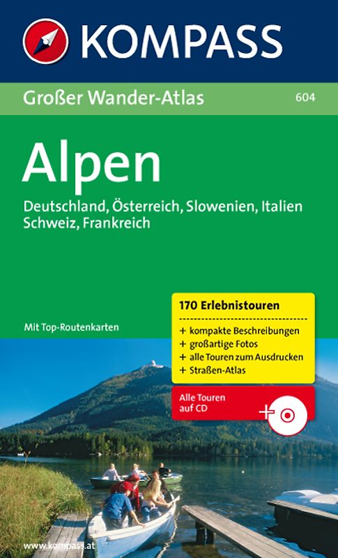 Großer Wander-Atlas Alpen