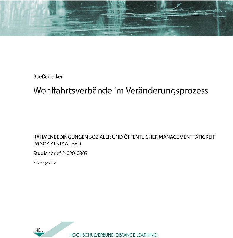 Wohlfahrtsverbände im Veränderungsprozess