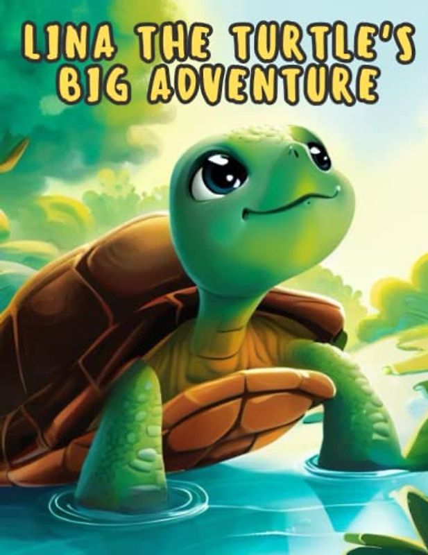 Lina the Turtle's Big Adventure: Short Story for kids about Courage, Children's adventure book about turtles and friendship, gift for kids 4-8