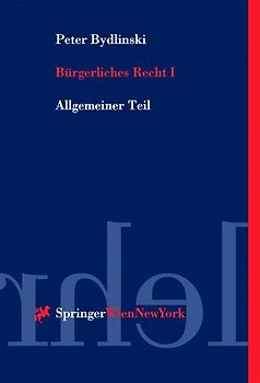Bürgerliches Recht. Band I
