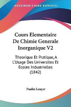 Cours Elementaire De Chimie Generale Inorganique V2