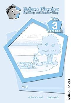 Nelson Phonics Spelling and Handwriting Blue Workbooks 3